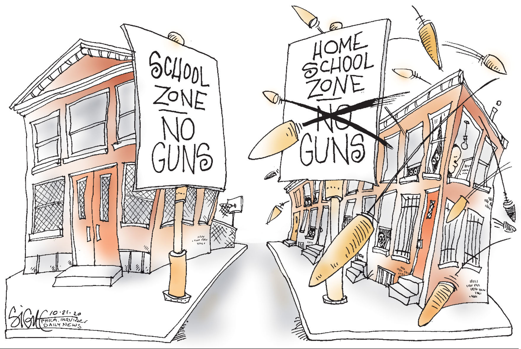 Signe Wilkinson cartoon